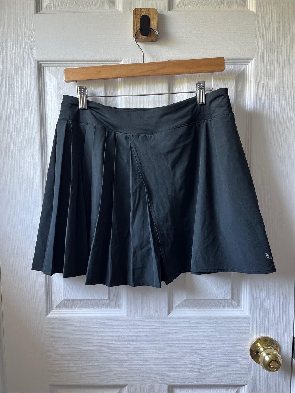 Lole Black Athletic Pleated Skort